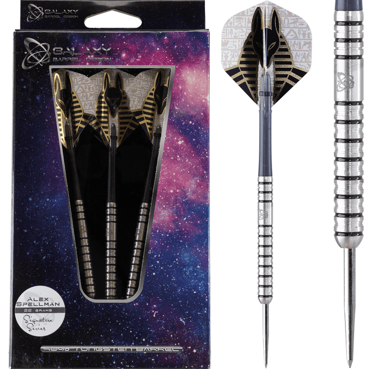 *Galaxy Alex Spellman Darts - Steel Tip - Black Ring
