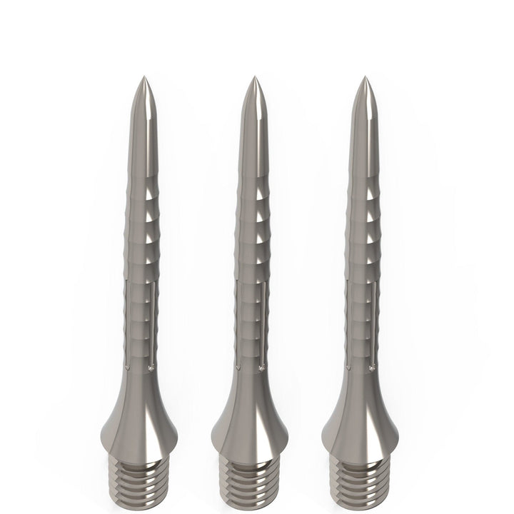 Caliburn Bamboo Conversion Points - Screw In - Soft Tip to Steel Tip - Silver
