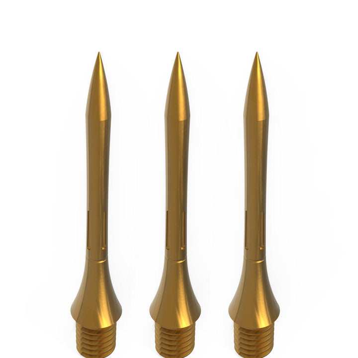 *Caliburn Bamboo Smooth Conversion Points - Screw In - Soft Tip to Steel Tip - Gold