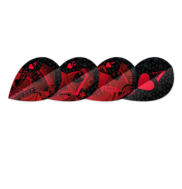 Ultrafly 100 Micron Pear Shape Red Royal Flush by Unicorn