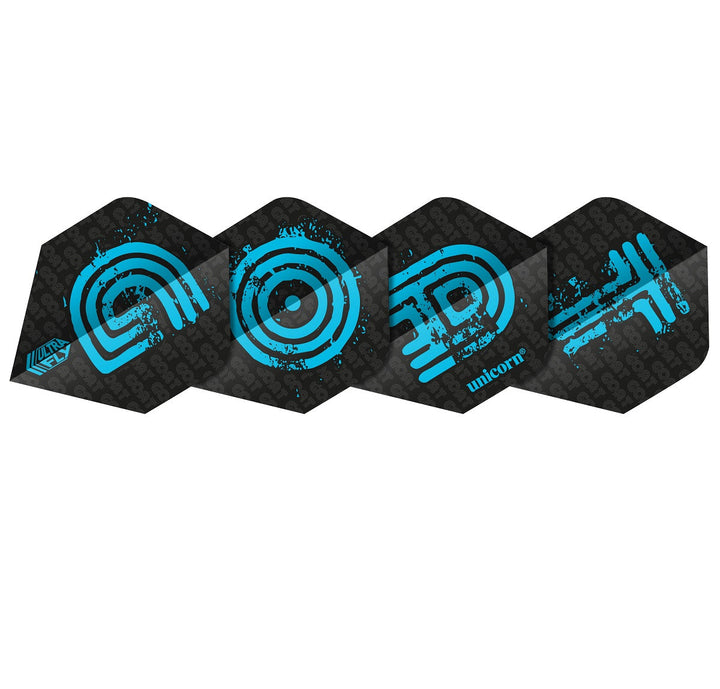 Ultrafly.100 GOAT Blue Standard Dart Flights by Unicorn