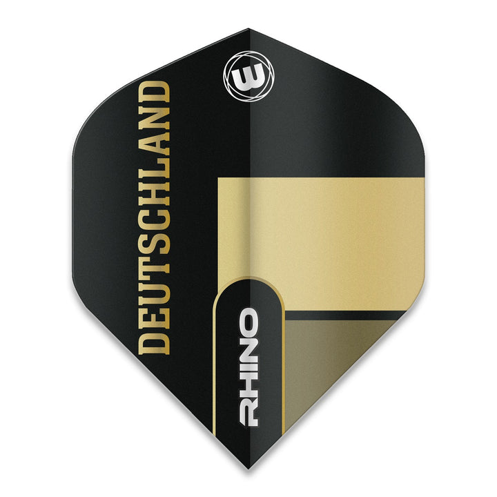 Winmau Rhino Extra Thick Standard Deutschland Dart Flights 100 Micron 6905-206