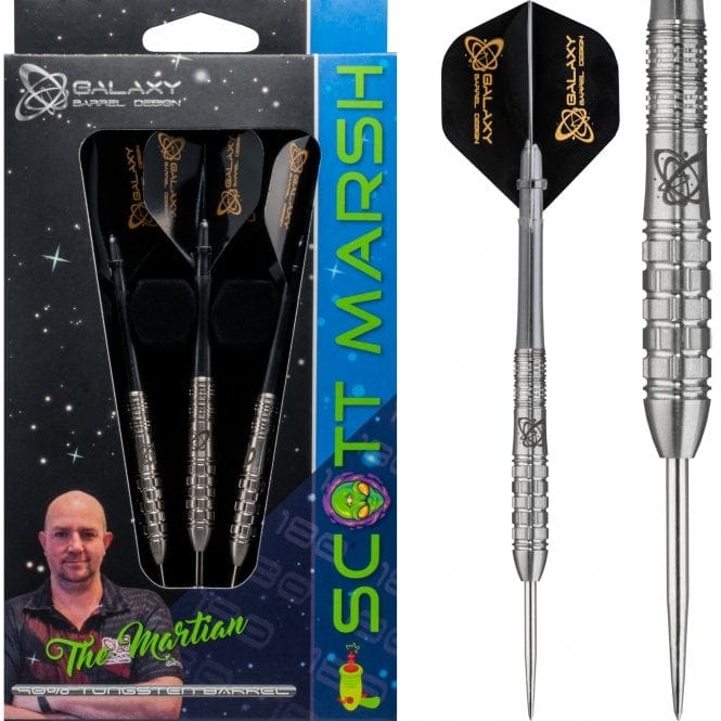 *Galaxy Scott Marsh Darts - Steel Tip - The Martian - Natural - 22g