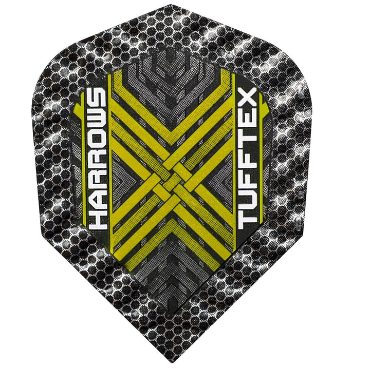 Harrows Tufftex Yellow 100 Micron Dart Flights - 2201
