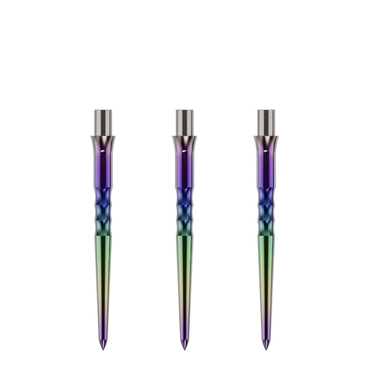 Caliburn Replaceable Dart Points - Ripple - No Lip - Rainbow