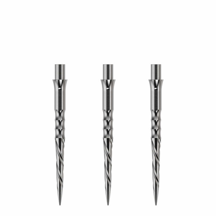 Caliburn Replaceable Dart Points - Spiro - No Lip - Silver