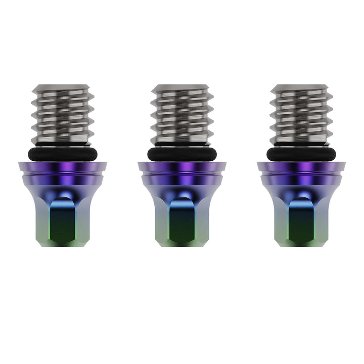 Caliburn 2BA to Replaceable Points Steel Tip Convertor - Rainbow