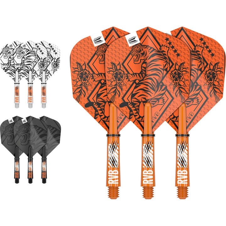 Raymond Van Barneveld Ink Flight & Shaft Kit by Target