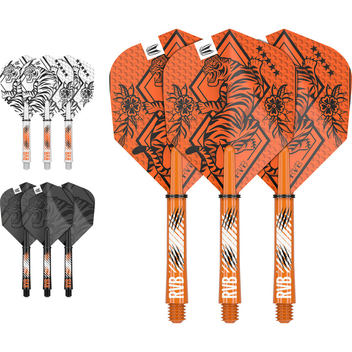 Raymond Van Barneveld Ink Flight & Shaft Kit by Target