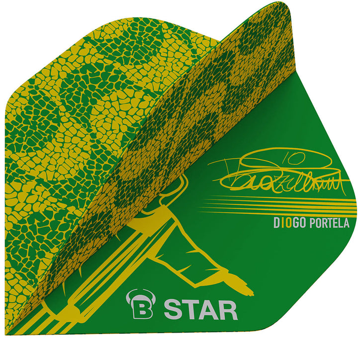 Diogo Portela B-Star Standard Dart Flights by Bulls