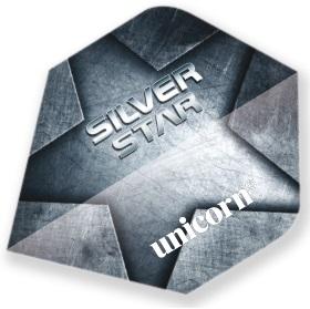 Unicorn Core 75 Silver Star Dart Flights