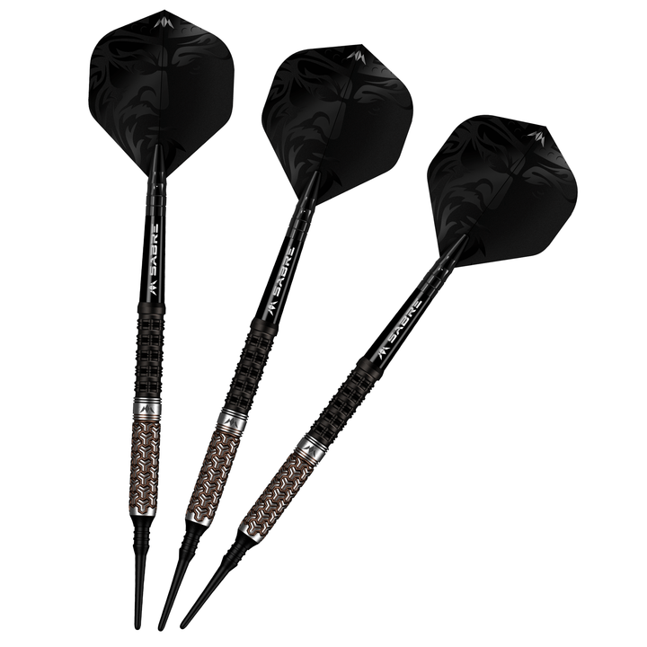 Mission Archon Darts - Soft Tip - 97.5% - Black & Bronze PVD