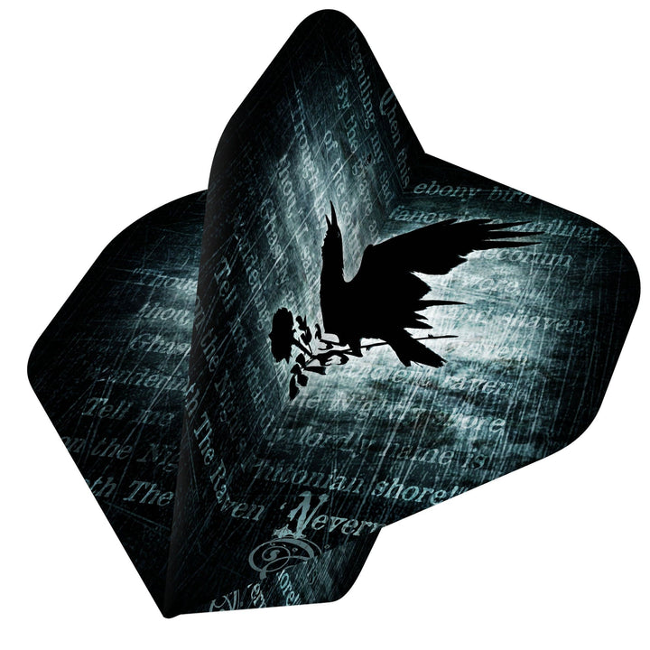 *Alchemy Dart Flights - Official Licensed - Std - No2 - Black - Nevermore