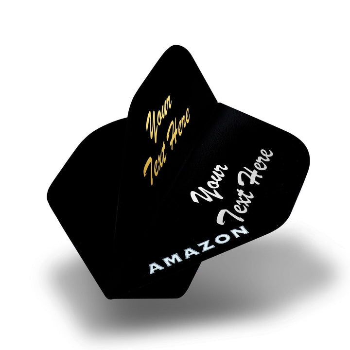 *Personalised Flights - Extra Strong - 5 Sets - Std - Amazon Black