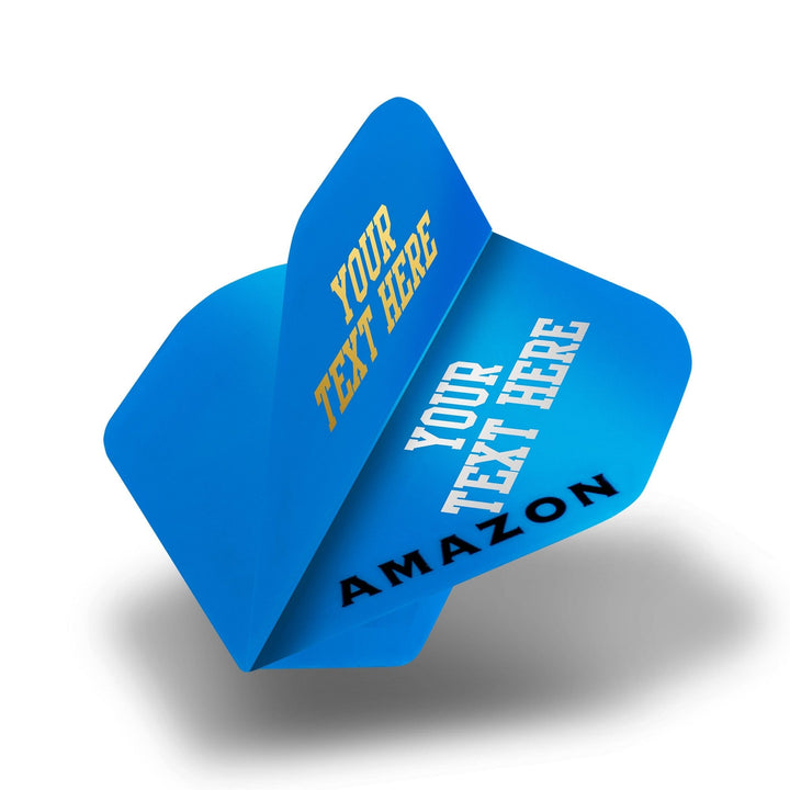 *Personalised Flights - Extra Strong - 5 Sets - Std - Amazon Blue