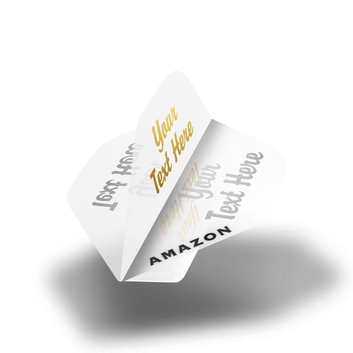 *Personalised Flights - Extra Strong - 5 Sets - Std - Amazon White