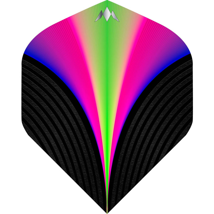 Mission Solo Dart Flights - 100 Micron - Std - No2 - Aurora