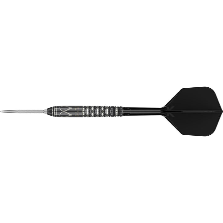 Black Marque Chaos 90% Tungsten SP Steel Tip Darts by Target Japan