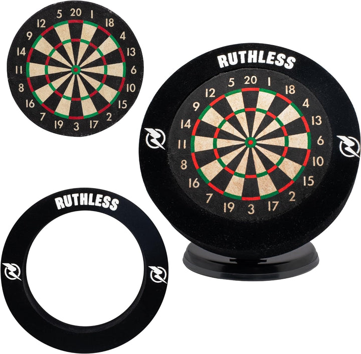 *Ruthless Mini Desktop Dartboard and Surround Set