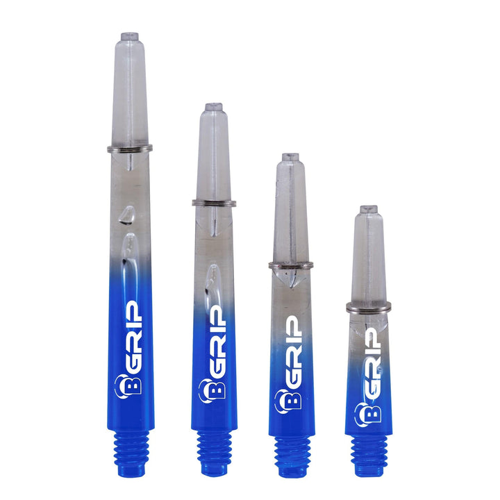 *BULL'S B-Grip TT Shaft - Polycarbonate - Clear & Blue