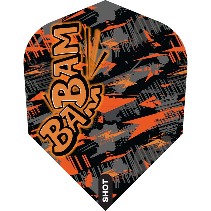 *Shot Pro Series Dart Flights - 100 Micron - Standard No6 - Bradley Brooks
