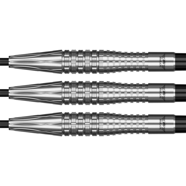 Bulls Smoke Darts - Steel Tip - 90% Tungsten - Silver Ash