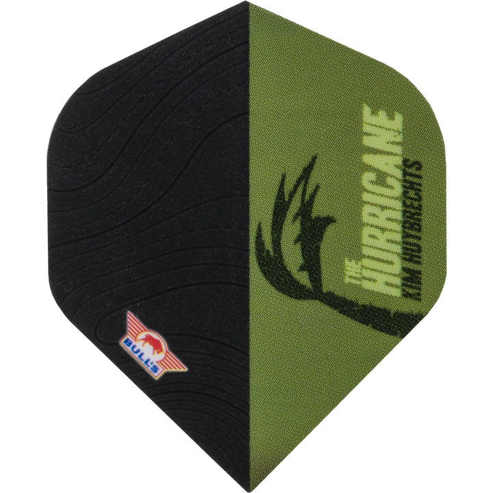 *Bulls Kim Huybrechts Dart Flights - 100 - No2 - Std - Green