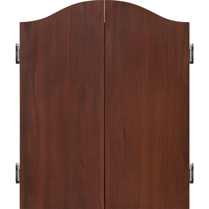 *Mission Dartboard Cabinet - Deluxe Quality - Plain Sedona Red