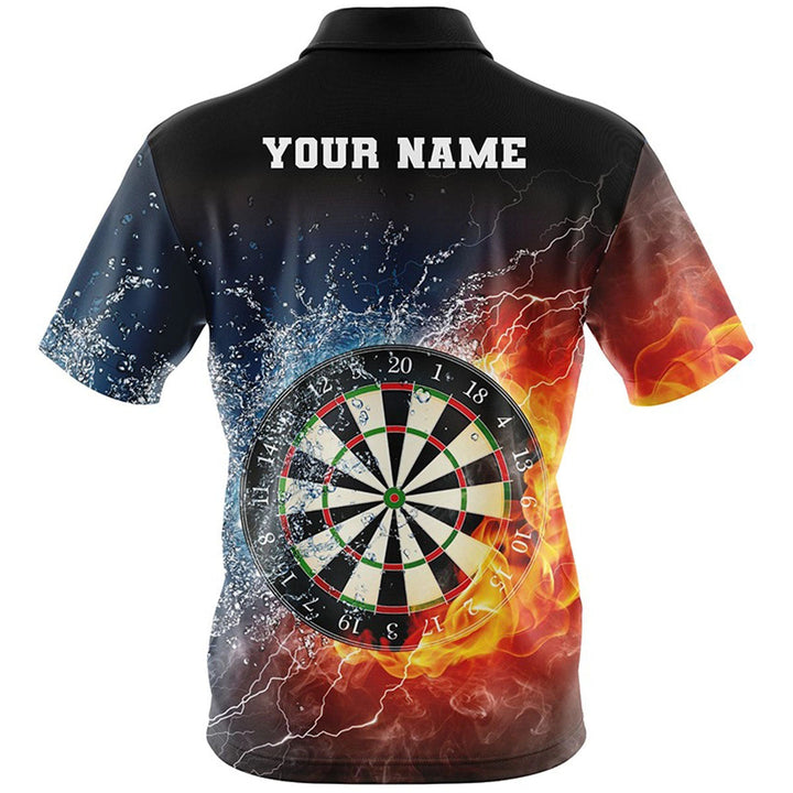 Fire and Water Custom Dart Shirt