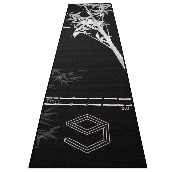 Caliburn Bamboo Dart Mat - Carpet Mat - Bamboo Shadow Design