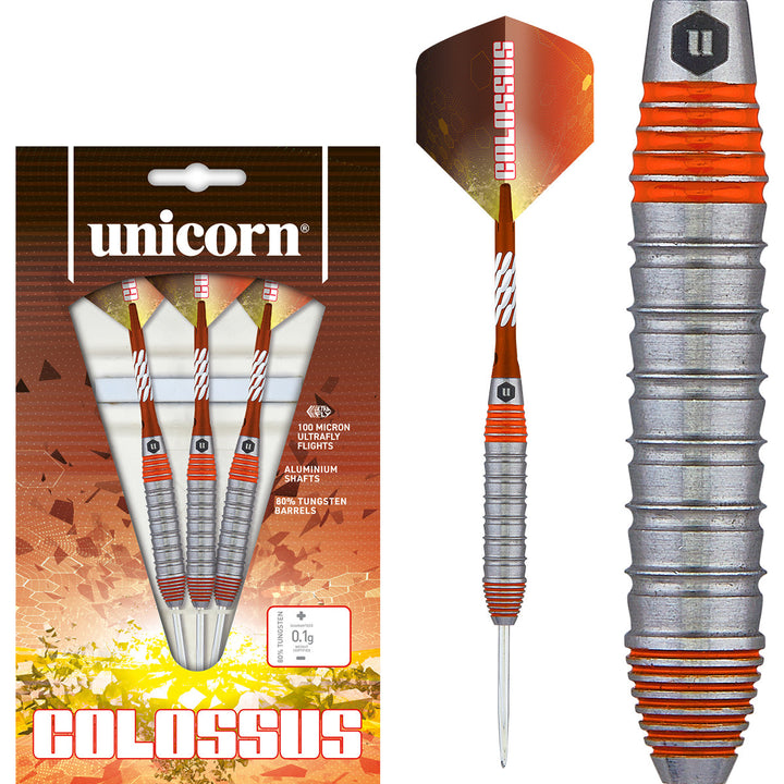 Colossus 80% Tungsten Steel Tip Darts by Unicorn
