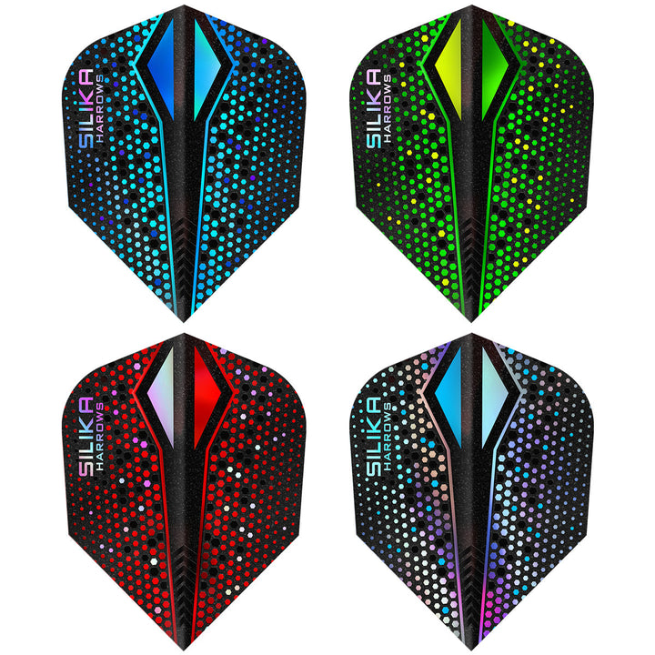 Silika Colourshift X Standard No6 Dart Flights by Harrows