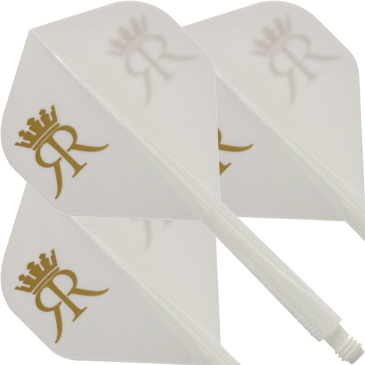 *Condor AXE Dart Flights - Double R - Reece Robinson - Standard - White