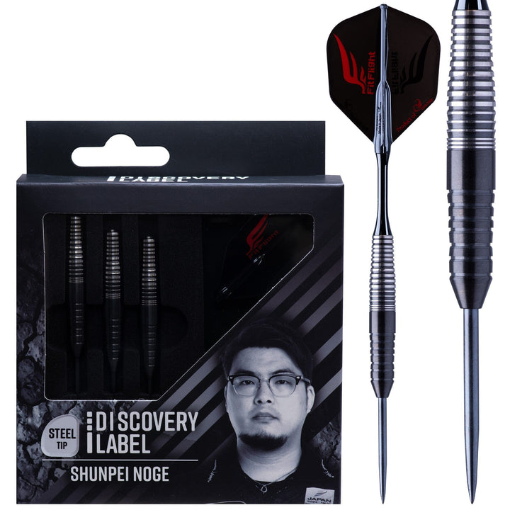 *Cosmo Discovery Label Darts - Steel Tip - 90% Tungsten - Shunpei Noge - 21g