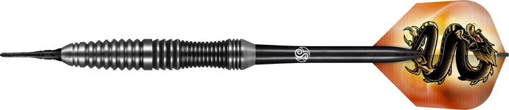 *Shot Scimitar Darts - Soft Tip - Stainless Steel - Black Ring - 18g