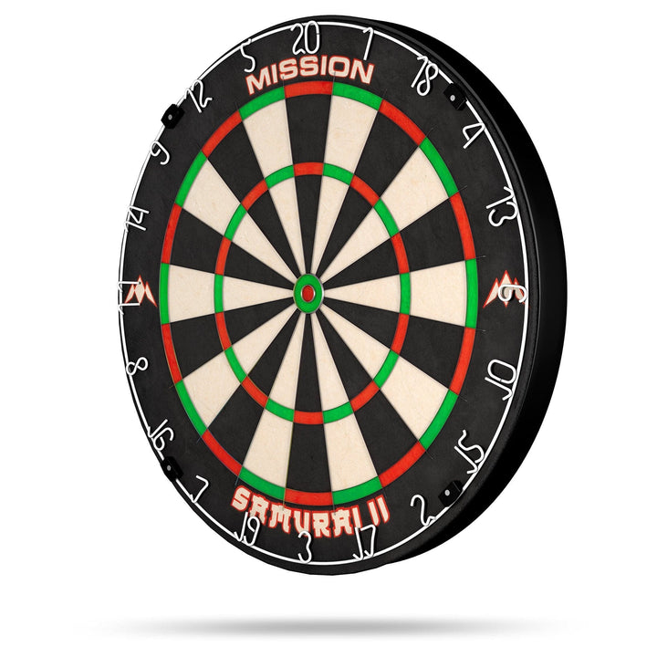 *Mission Samurai II Dartboard - Ultra Thin Wire - Professional Board