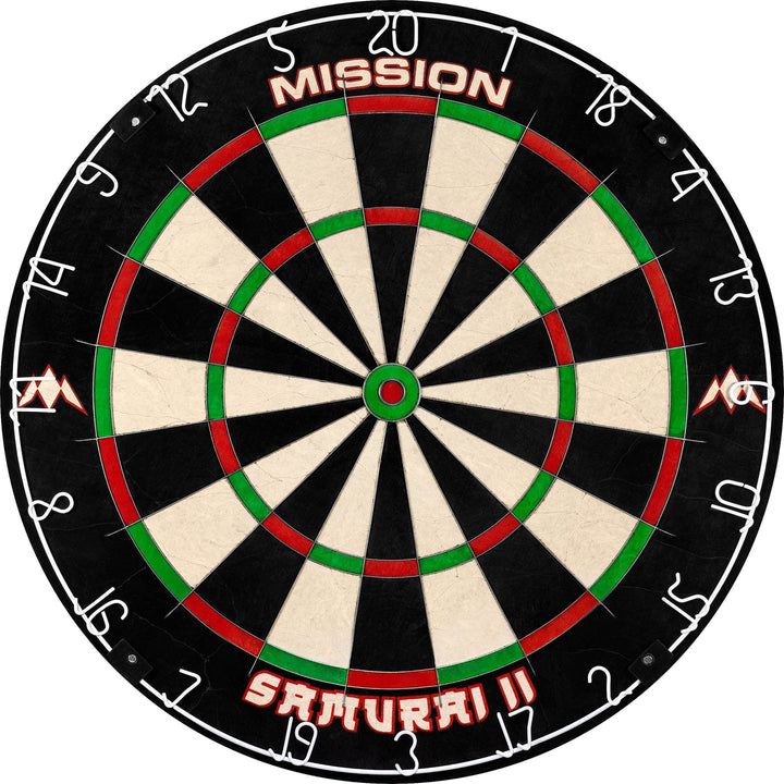 *Mission Samurai II Dartboard - Ultra Thin Wire - Professional Board