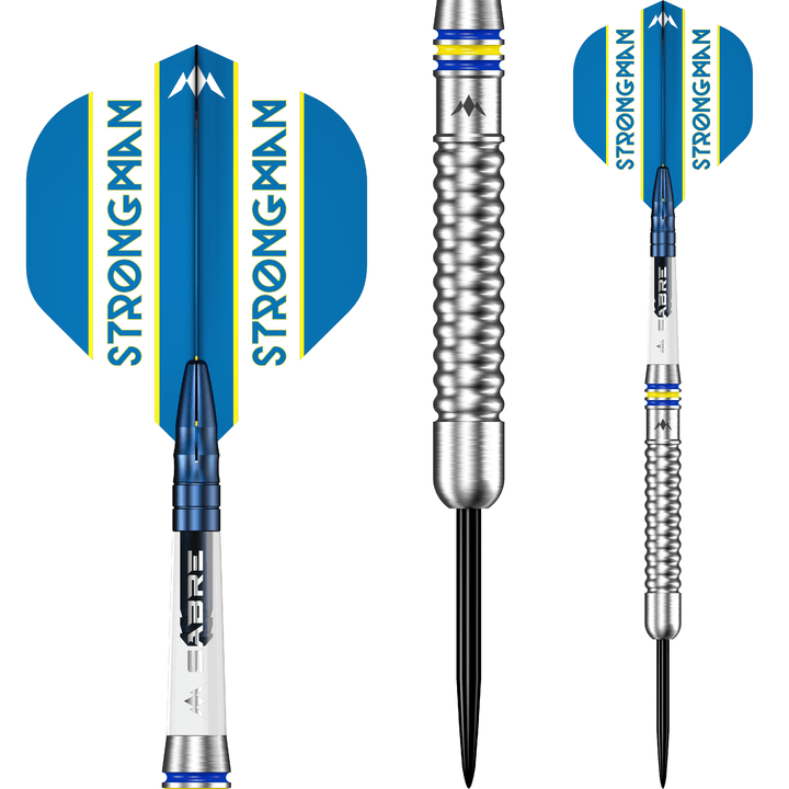*Mission Dennis Nilsson Darts - Steel Tip - 95% Tungsten - Silver