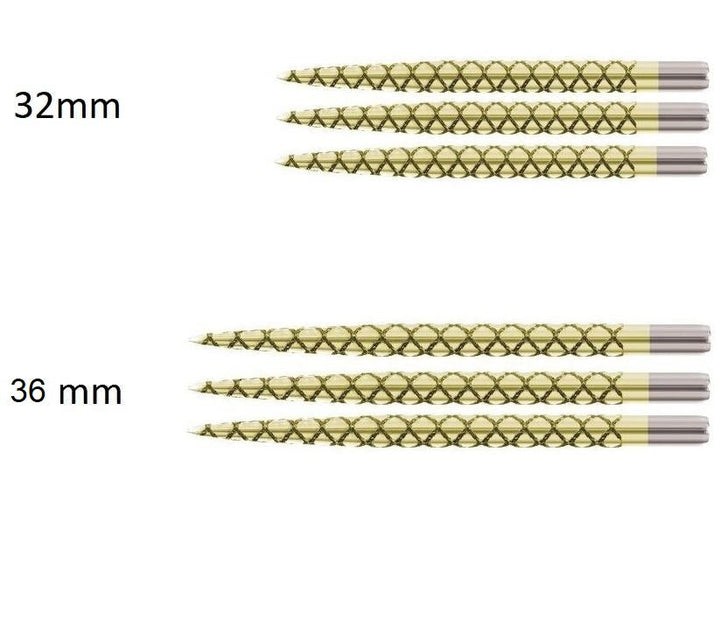 Target Diamond Cut Gold / Golden Replacement Dart Points