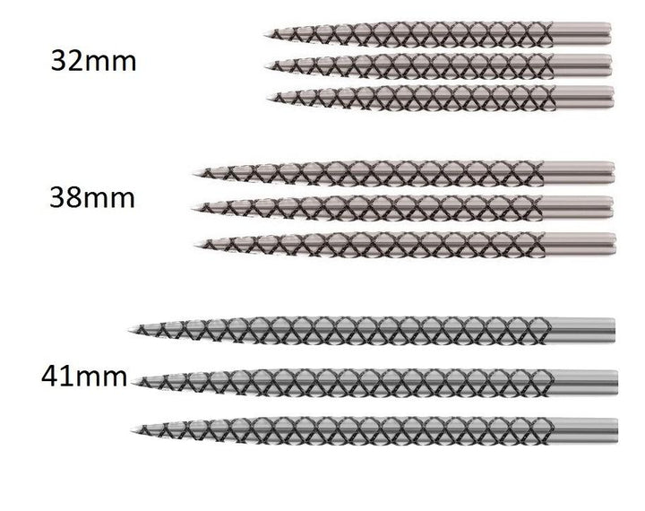 Target Diamond Cut Silver Replacement Dart Points  