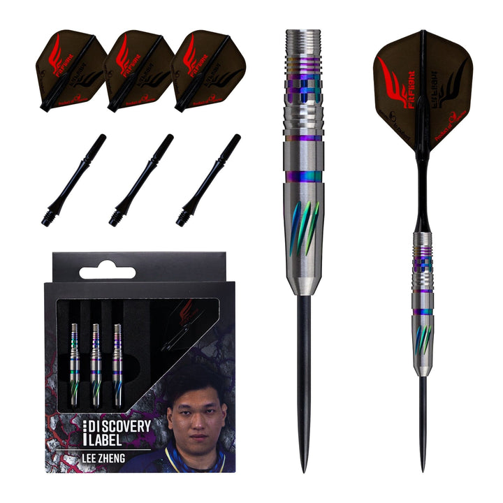*Cosmo Discovery Label Darts - Steel Tip - 90% Tungsten - Lee Zheng - 22g
