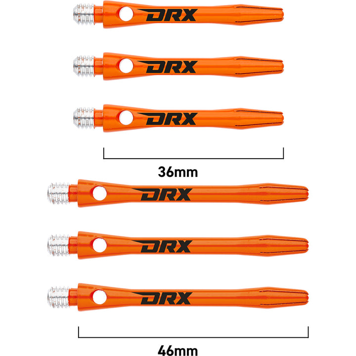 DRX Coated Aluminium Dart Stems by Red Dragon