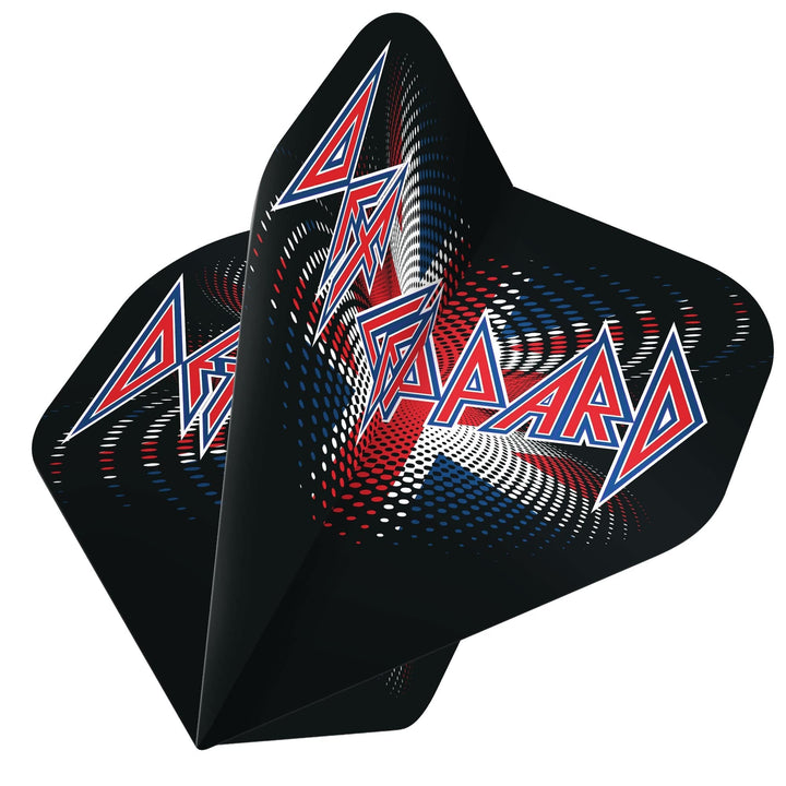 *Def Leppard Dart Flights - Official Licensed - 100 Micron - No2 - Std - F4 - Union Jack