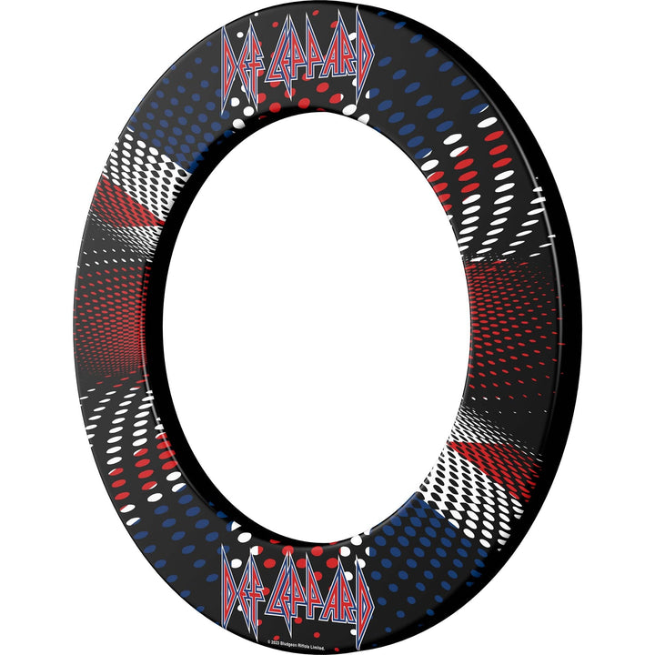 Def Leppard Dartboard Surround - Official Licensed - S3 - Professional - Union Jack