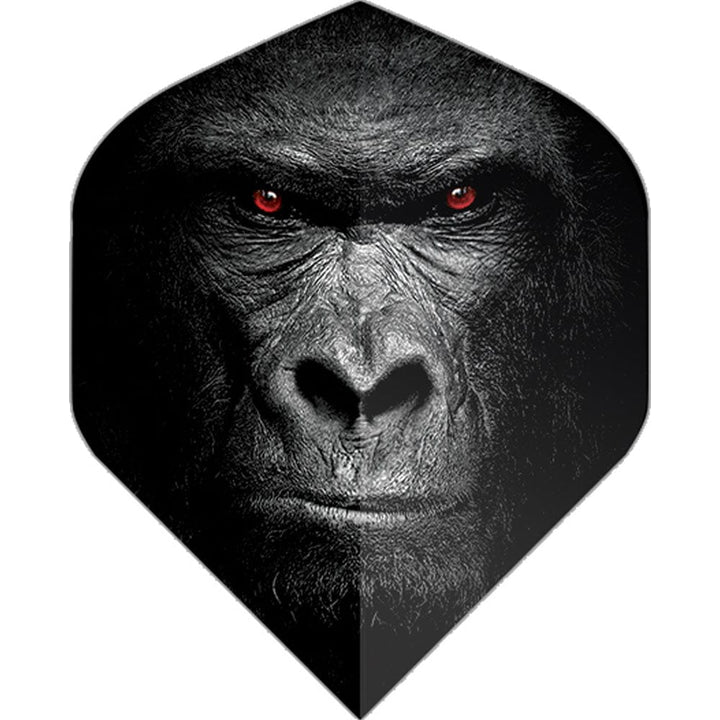 Designa Dart Flights - Motley Collection - 100 Micron - No2 - Std - Ape