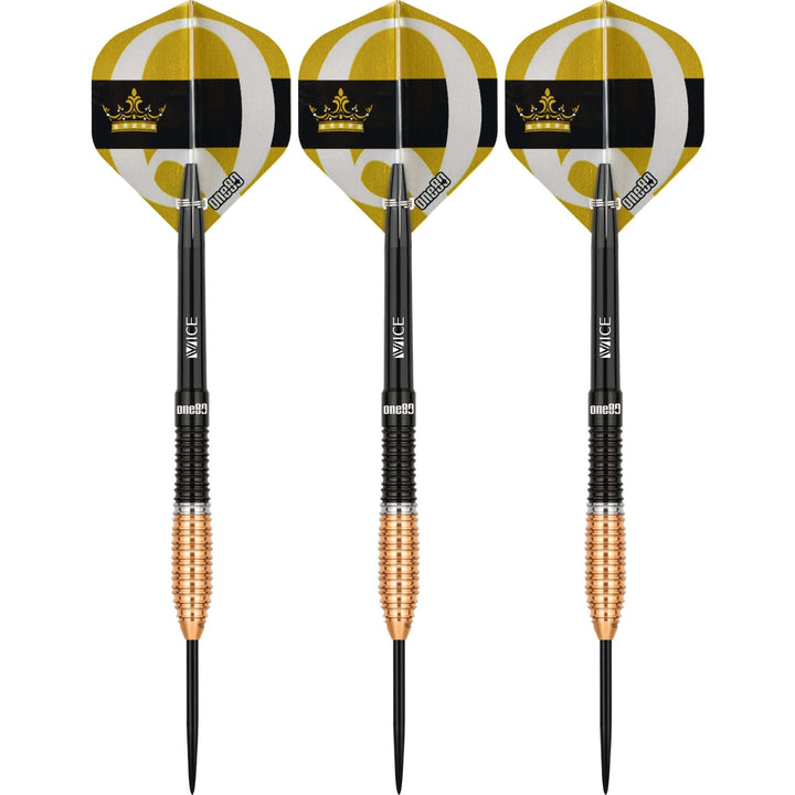One80 Deta Hedman Darts - R2 Interchange - Steel Tip - 90% Tungsten - V3