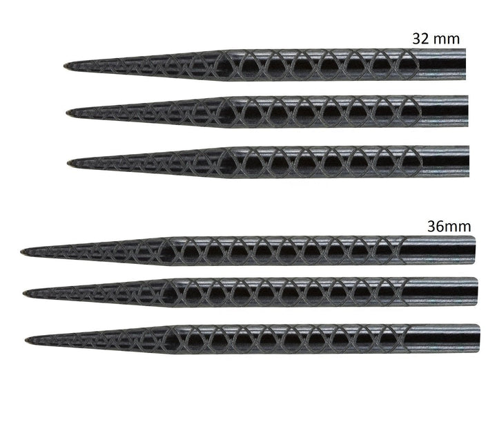 Target Diamond Cut Black Replacement Dart Points  