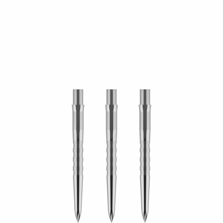 Mission Caliburn Replaceable Dart Points - Grooved - Silver