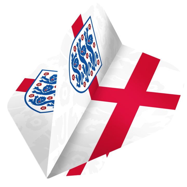 *England Football Dart Flights - Official Licensed - 100 Micron - No2 - Std - F2 - St George Cross