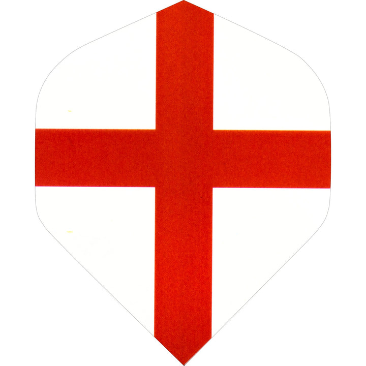 *Designa Dart Flights - Metronic - Std - St George Cross